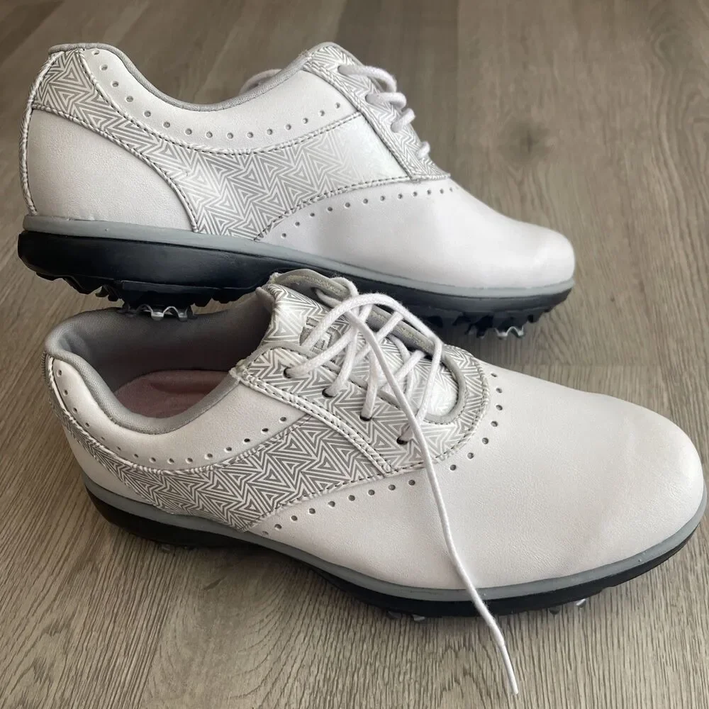FootJoy Women’s Golf Shoes Sz 5M eMerge Pillowsof Insole SoftSpike Cleats NOS